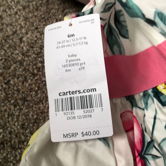 NWT Carter’s Baby Dress - Picture 3 of 3